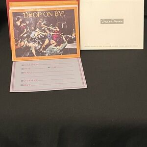 Vintage 1985 Paper Moon Invitation Cards